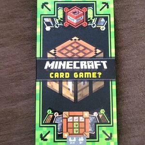 LAST CHANCE!! Minecraft Card Game. Gently used.